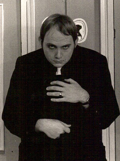 Geoff as Dr Einstein photograph